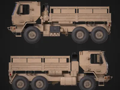 FMTV M1083-A2 3D Printed Truck 3D print model
