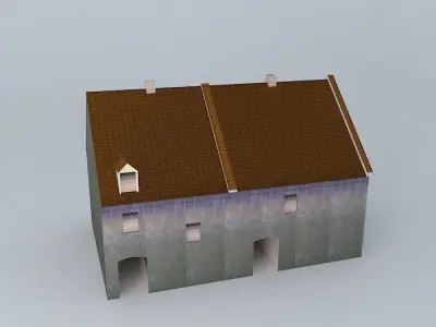 Rimska str 3 and 4 Sisak Free 3D model