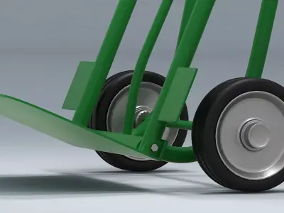 Hand Truck Low-poly 3D model buy