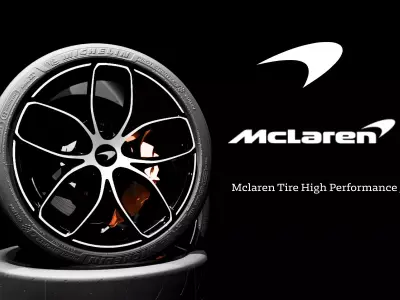 Maclaren tire High Performance 3D model