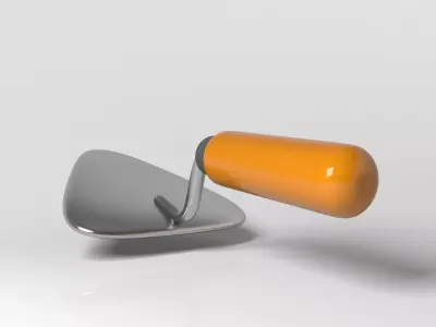 Spatula tool 3D model