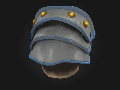 Armored Guard  Sentinel of Steel and Honor 3D model