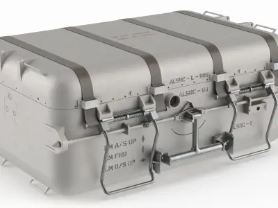 Apollo Lunar Sample Return Container 3D model