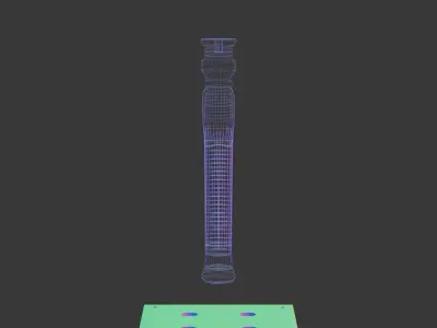 Qui Gon Jinns Lightsaber 3D model