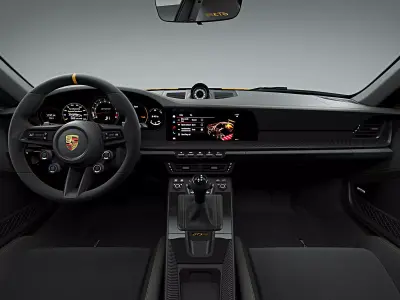2023 Porsche 911 GT3 RS Yellow 3D model