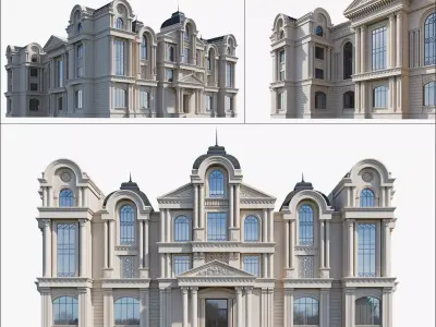 Commercial building 3 3D model