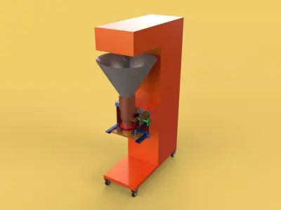 MEATBALL MAKER MACHINE FOR MEAT BALL FORMING MOLDING 3D model