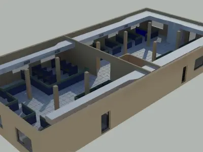HVAC Ducting Design 01 3D model