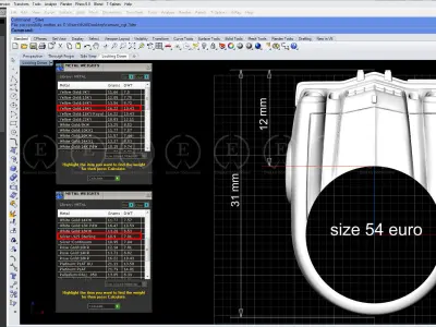  car ring  3D print model