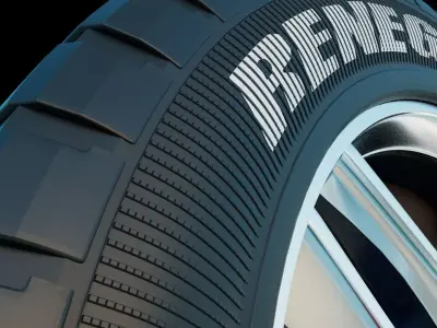 Tire for Vehicles 3D model