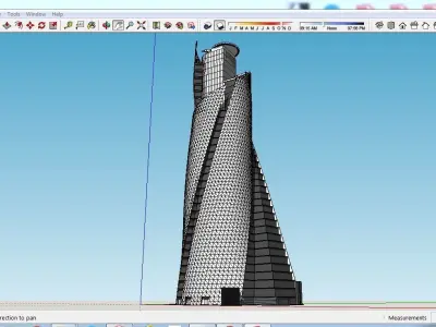 Sketchup Tower B2 Free 3D model