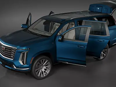 2025 Cadillac Escalade Platinum 3D model