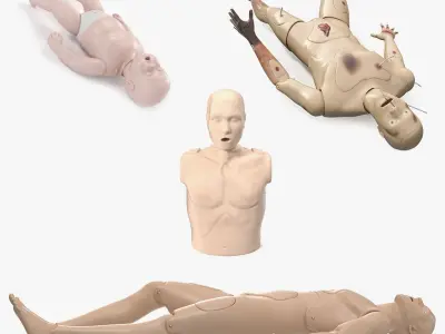  First Aid Training Manikins Collection 2 