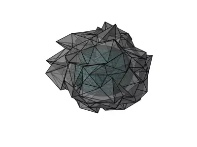 sci-fi core 3D model