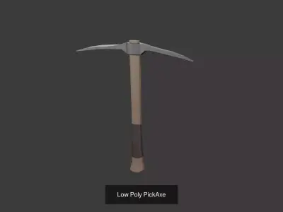 low poly equipment tools 3D Model Pack
