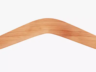 -Boomerang V2- Low-poly 3D model