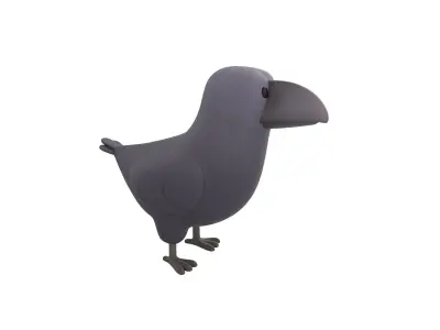 Character277 Crow 3D model