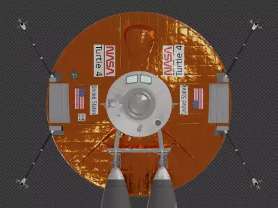 NASA Turtle Orbital Transfer Vehicle 3D model