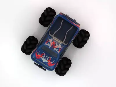 Monster Truck 3D model order