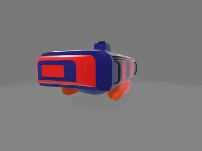 Submarine bag 3D model