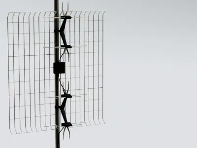 Antenna 13 Low-poly 3D model