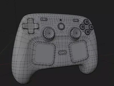 Steam Machine 3d model  Low-poly 3D model