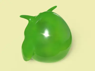 Owl glass figurine Free 3D model