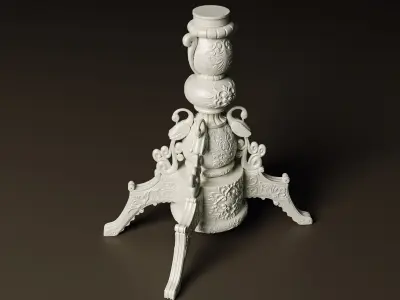 Vintage Pillar  3D print model purchase