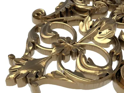  decorative pattern ready for 3D printing 3D model 525