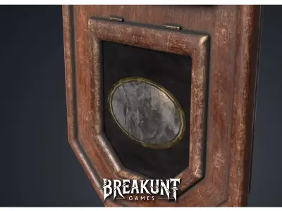 Wall Clock 1 - Clocks 1900s 3D model