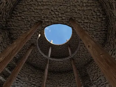 Medieval Castle 3D model 3
