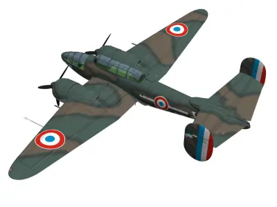 Bloch MB174 3D model