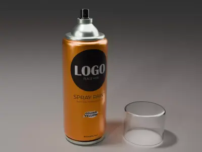 Spray bottle 3D model order