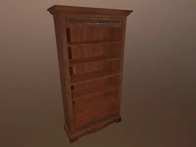 Antique Cupboard -PBR Game Ready 3D model Low-poly 3D model get