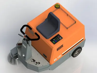 RootsSweep RB 100 3D model