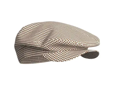 Flat Cap 3D model