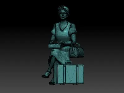 PASSENGER 3D print model 2