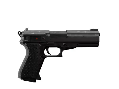 Gun Pistol 3D model purchase