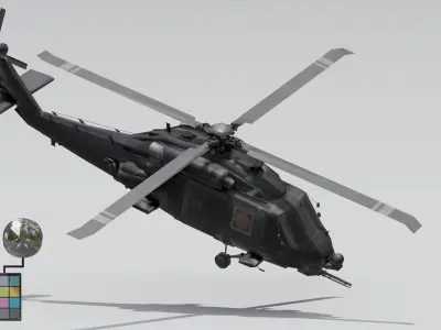 Pack Aerial Assaults Aircrafts - 10 Aircrafts Low-poly 3D model