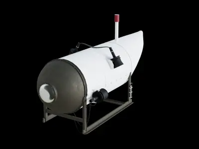 Ocean Gate Titan Submarine 3D model