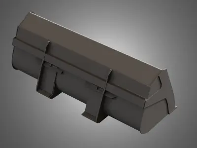 Universal Shovel  - Spare Part for JCB Skid Steer Loader 3D model
