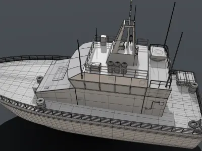 Mine Vessel 3D model by aruramesh79 - PBR