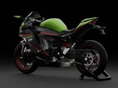 Kawasaki Ninja ZX-25R First Generation 3D model