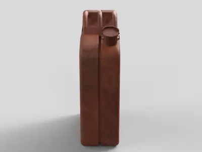 Realistic Gas Can Low-poly 3D model