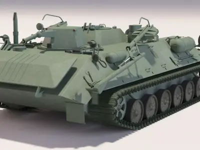 IRM Zhuk Russian Engineer Reconnaissance Vehicle - Premium Low-poly 3D model