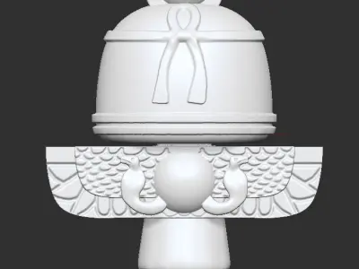 Goddess Isis HQ 3D printable 3D model