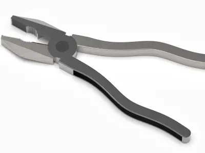 Combination Pliers 3D model buy