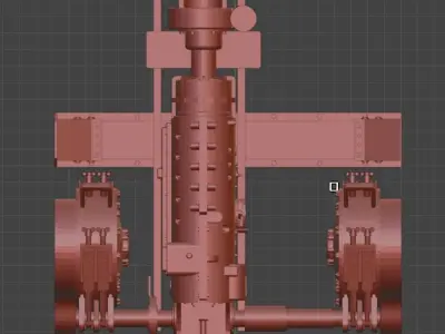 Transmission   Brakes panzer IV  3D print model