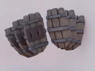 Medieval Shield Low-poly 3D model purchase
