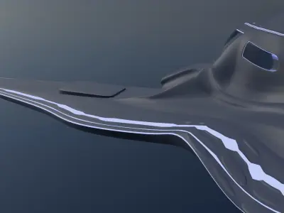 Spaceship Alien Ufo 3D model